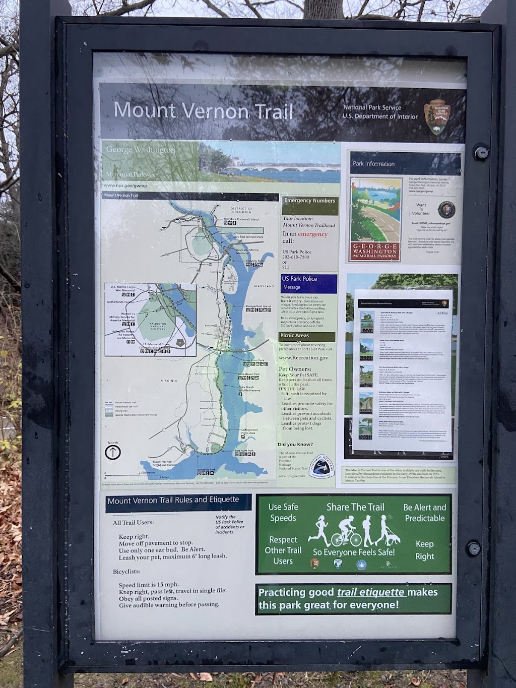 Mount Vernon Estate Trails