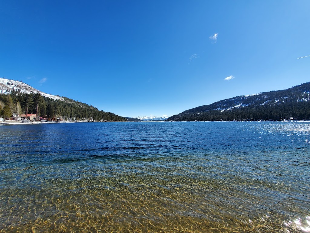 Donner Lake West End Beach Trail
